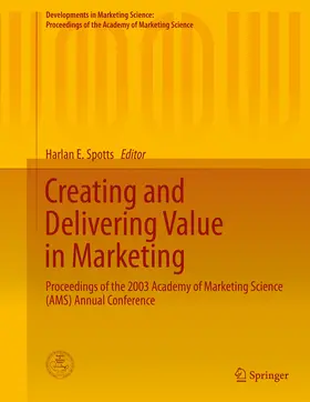 Spotts | Creating and Delivering Value in Marketing | E-Book | sack.de