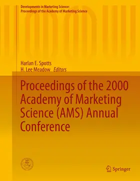 Spotts / Meadow | Proceedings of the 2000 Academy of Marketing Science (AMS) Annual Conference | E-Book | sack.de