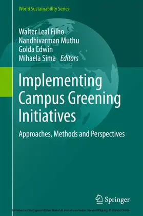 Leal Filho / Muthu / Edwin | Implementing Campus Greening Initiatives | E-Book | www2.sack.de