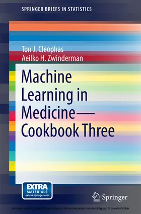 Cleophas / Zwinderman | Machine Learning in Medicine - Cookbook Three | E-Book | sack.de