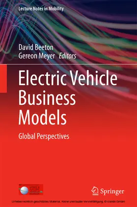 Beeton / Meyer |  Electric Vehicle Business Models | eBook | Sack Fachmedien