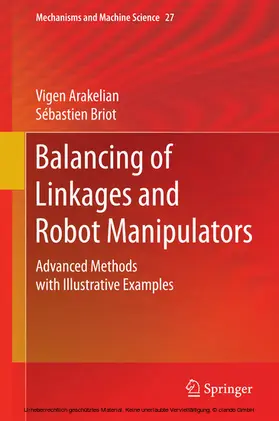 Arakelian / Briot | Balancing of Linkages and Robot Manipulators | E-Book | sack.de