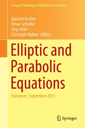 Escher / Schrohe / Seiler | Elliptic and Parabolic Equations | E-Book | sack.de
