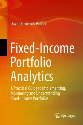 Bolder | Fixed-Income Portfolio Analytics | Buch | 978-3-319-12666-1 | sack.de