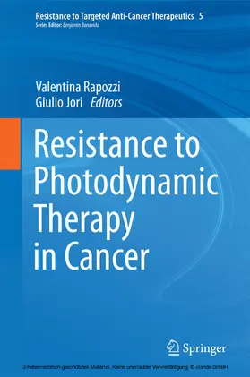 Rapozzi / Jori |  Resistance to Photodynamic Therapy in Cancer | eBook | Sack Fachmedien