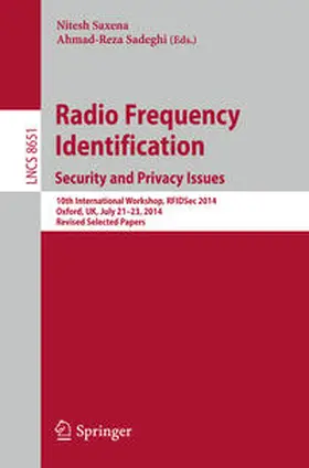 Saxena / Sadeghi | Radio Frequency Identification: Security and Privacy Issues | E-Book | sack.de