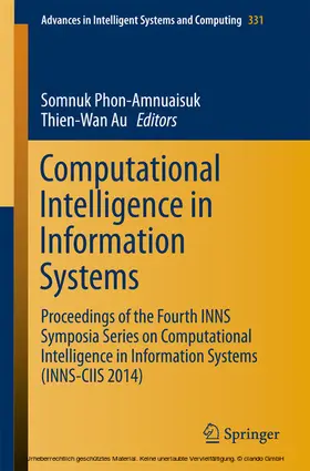 Phon-Amnuaisuk / Au |  Computational Intelligence in Information Systems | eBook | Sack Fachmedien
