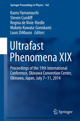 Yamanouchi / Cundiff / de Vivie-Riedle |  Ultrafast Phenomena XIX | eBook | Sack Fachmedien