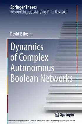 Rosin |  Dynamics of Complex Autonomous Boolean Networks | eBook | Sack Fachmedien