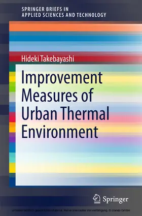 Takebayashi | Improvement Measures of Urban Thermal Environment | E-Book | sack.de