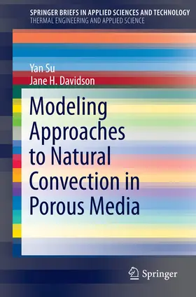 Su / Davidson | Modeling Approaches to Natural Convection in Porous Media | E-Book | sack.de
