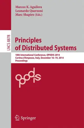 Aguilera / Shapiro / Querzoni |  Principles of Distributed Systems | Buch |  Sack Fachmedien