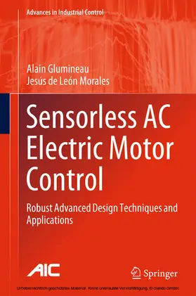 Glumineau / de Leon Morales | Sensorless AC Electric Motor Control | E-Book | sack.de