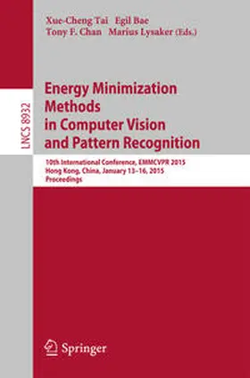 Tai / Bae / Chan |  Energy Minimization Methods in Computer Vision and Pattern Recognition | eBook | Sack Fachmedien