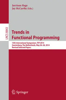 Hage / McCarthy |  Trends in Functional Programming | eBook | Sack Fachmedien