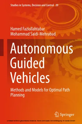 Fazlollahtabar / Saidi-Mehrabad | Autonomous Guided Vehicles | E-Book | sack.de