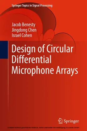 Benesty / Chen / Cohen |  Design of Circular Differential Microphone Arrays | eBook | Sack Fachmedien