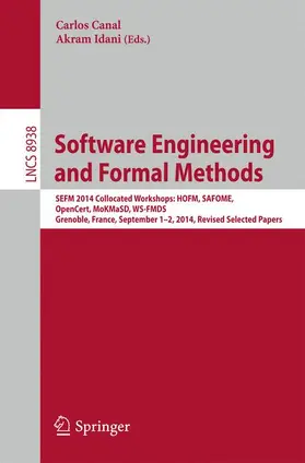 Idani / Canal | Software Engineering and Formal Methods | Buch | 978-3-319-15200-4 | sack.de