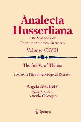 Ales Bello |  The Sense of Things | Buch |  Sack Fachmedien