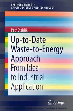 Stehlik | Up-to-Date Waste-to-Energy Approach | E-Book | www2.sack.de