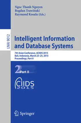 Nguyen / Trawinski / Trawinski | Intelligent Information and Database Systems | E-Book | www2.sack.de