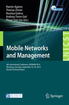 Agüero / Zinner / Goleva | Mobile Networks and Management | E-Book | sack.de