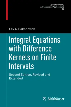 Sakhnovich | Integral Equations with Difference Kernels on Finite Intervals | E-Book | sack.de