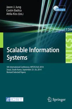 Jung / Badica / Kiss |  Scalable Information Systems | Buch |  Sack Fachmedien