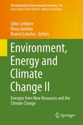 Lefebvre / Jiménez / Cabañas | Environment, Energy and Climate Change II | E-Book | sack.de