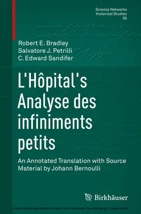 Bradley / Petrilli / Sandifer |  L’Hôpital's Analyse des infiniments petits | eBook | Sack Fachmedien