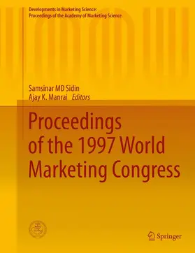 Manrai / Sidin |  Proceedings of the 1997 World Marketing Congress | Buch |  Sack Fachmedien