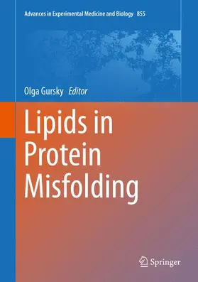Gursky |  Lipids in Protein Misfolding | Buch |  Sack Fachmedien