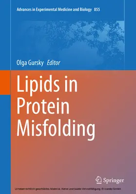 Gursky | Lipids in Protein Misfolding | E-Book | sack.de