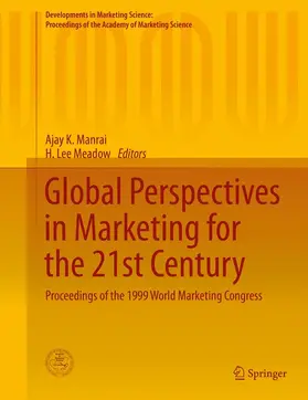 Meadow / Manrai |  Global Perspectives in Marketing for the 21st Century | Buch |  Sack Fachmedien
