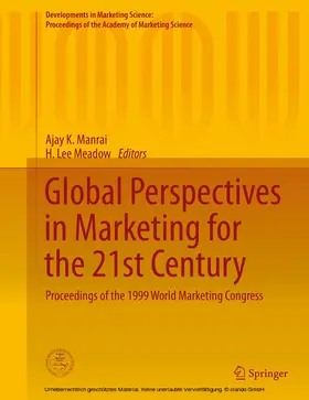 Manrai / Meadow |  Global Perspectives in Marketing for the 21st Century | eBook | Sack Fachmedien