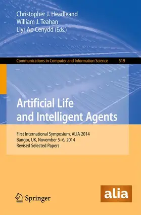 Headleand / Ap Cenydd / Teahan |  Artificial Life and Intelligent Agents | Buch |  Sack Fachmedien