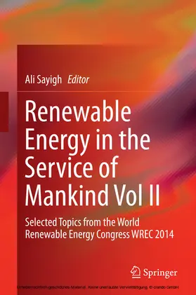 Sayigh |  Renewable Energy in the Service of Mankind Vol II | eBook | Sack Fachmedien