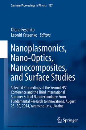 Fesenko / Yatsenko | Nanoplasmonics, Nano-Optics, Nanocomposites, and Surface Studies | E-Book | sack.de