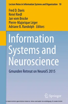 Davis / Riedl / vom Brocke |  Information Systems and Neuroscience | eBook | Sack Fachmedien
