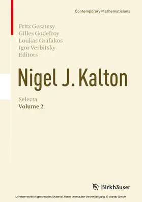 Gesztesy / Godefroy / Grafakos |  Nigel J. Kalton Selecta | eBook | Sack Fachmedien