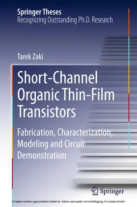 Zaki | Short-Channel Organic Thin-Film Transistors | E-Book | sack.de