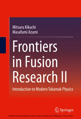 Kikuchi / Azumi |  Frontiers in Fusion Research II | eBook | Sack Fachmedien