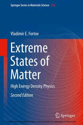 Fortov |  Extreme States of Matter | eBook | Sack Fachmedien