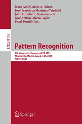 Carrasco-Ochoa / Martínez-Trinidad / Sossa-Azuela | Pattern Recognition | E-Book | sack.de