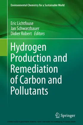 Lichtfouse / Schwarzbauer / Robert |  Hydrogen Production and Remediation of Carbon and Pollutants | eBook | Sack Fachmedien