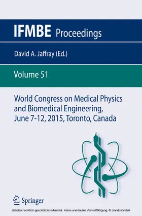 Jaffray | World Congress on Medical Physics and Biomedical Engineering, June 7-12, 2015, Toronto, Canada | E-Book | sack.de