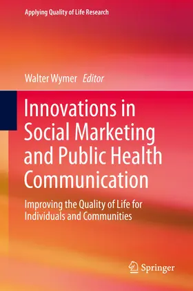 Wymer |  Innovations in Social Marketing and Public Health Communication | eBook | Sack Fachmedien