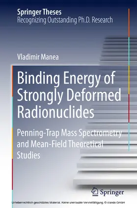 Manea |  Binding Energy of Strongly Deformed Radionuclides | eBook | Sack Fachmedien