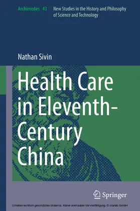 Sivin |  Health Care in Eleventh-Century China | eBook | Sack Fachmedien