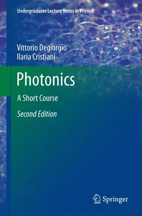 Cristiani / Degiorgio |  Photonics | Buch |  Sack Fachmedien